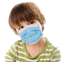 Mascherina Chirurgica Bambino Tipo II (conf. 50 pz) - Dispositivo Medico - Azzurro